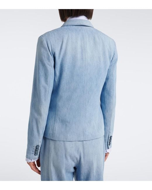 Ralph Lauren Blue Denim Blazer