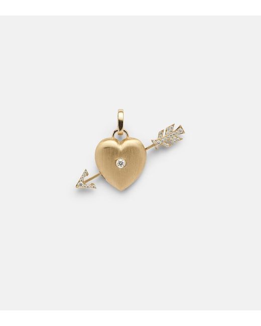 Marie Lichtenberg White Rosa 18Kt Necklace With Diamonds