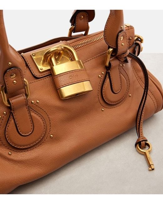 Borsa A Spalla Paddington di Chloé in Brown
