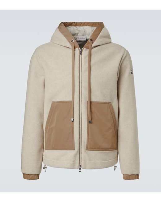 Sweat-Shirt A Capuche Moncler pour homme en coloris Natural