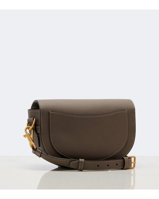 Tod's Brown T Timeless Leather Crossbody Bag