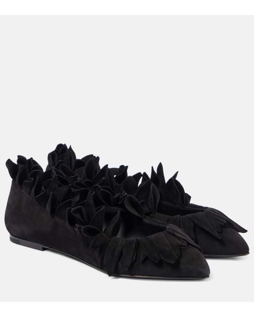 Bailarinas Petal De Ante Alaïa de color Black