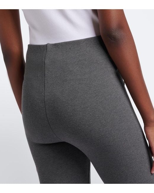 TOVE Gray Soreena Stirrup Leggings