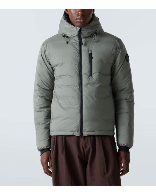 Chaqueta De Plumas Lodge Con Capucha Canada Goose de hombre de color Gray