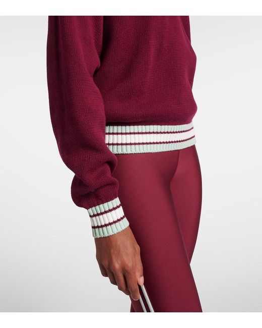 The Upside Red Pullover Josette Aus Baumwolle