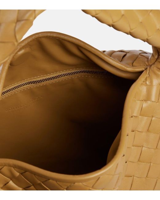Bottega Veneta Brown Hop Intrecciato Leather Tote Bag