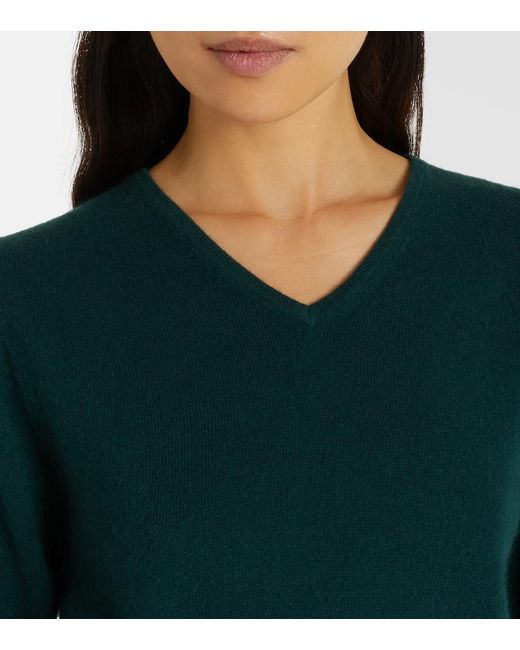 Extreme Cashmere Green N°400 Mel Cashmere Sweater