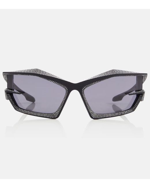 Gafas de sol cat-eye Giv Cut adornadas Givenchy de color Black