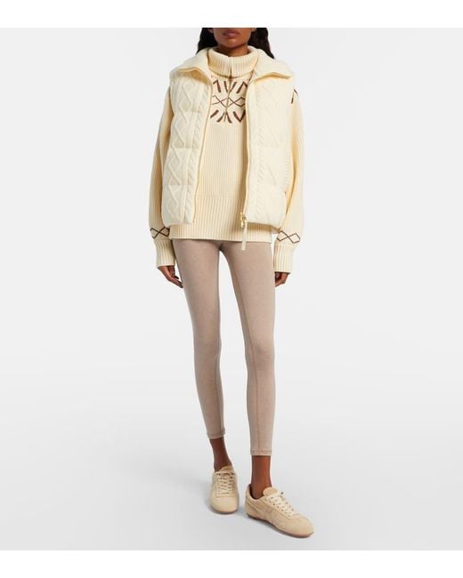 Varley Natural Wattierte Weste Irina