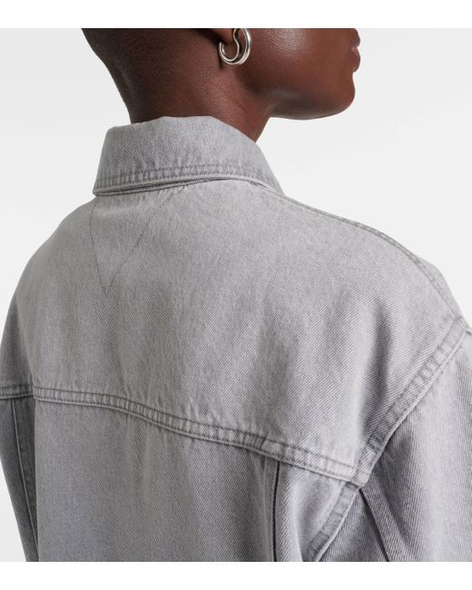 Bottega Veneta Gray Denim Jacket