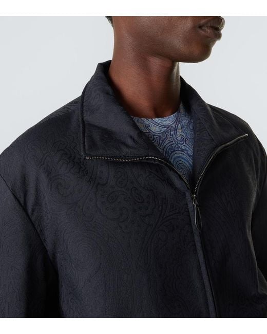Etro Blouson in Blue für Herren