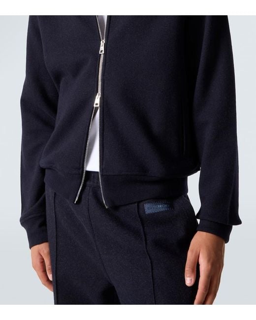Givenchy Jacke Aus Einem Wollgemisch in Blue für Herren