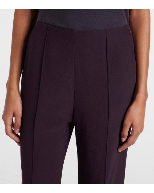 Pantaloni Flared di Chloé in Purple