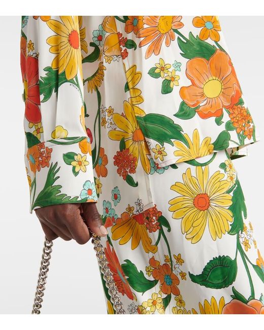 Blusa floral Stella McCartney de color Green