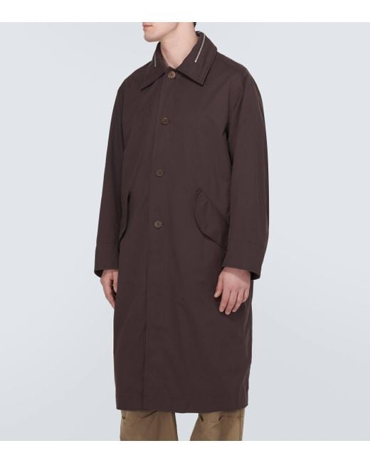 Our Legacy Brown Emerge Trench Coat for men