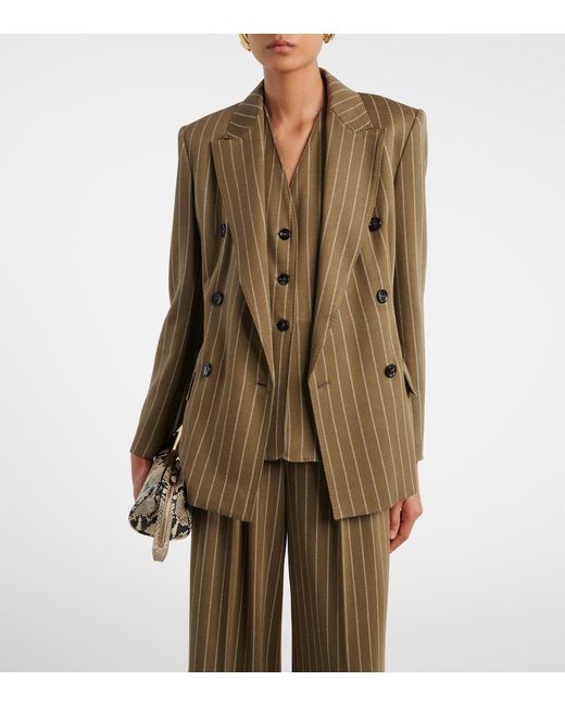 Chaleco A Rayas Max Mara de color Green