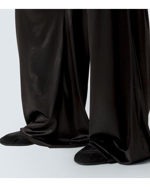 Rick Owens Black Bela Wide-Leg Pants for men