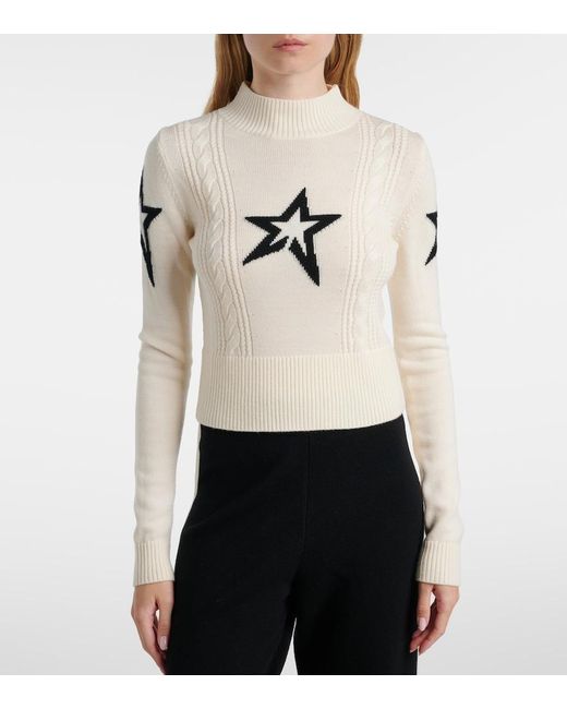 Perfect Moment Natural Cable Under Layer Sweater