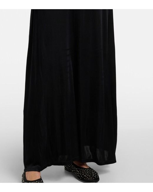 Tory Burch Black Dress With Decorative Appliqué