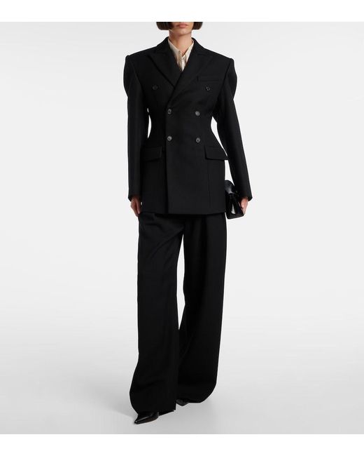 Wardrobe NYC Black Wool Blazer