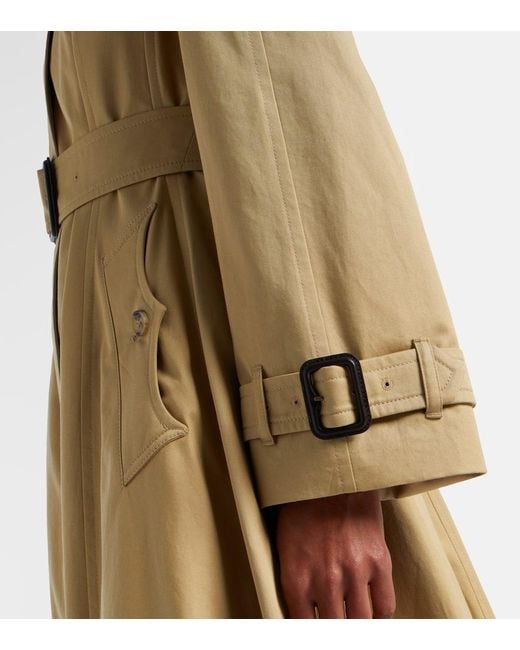 Burberry Natural Cotton Trench Coat