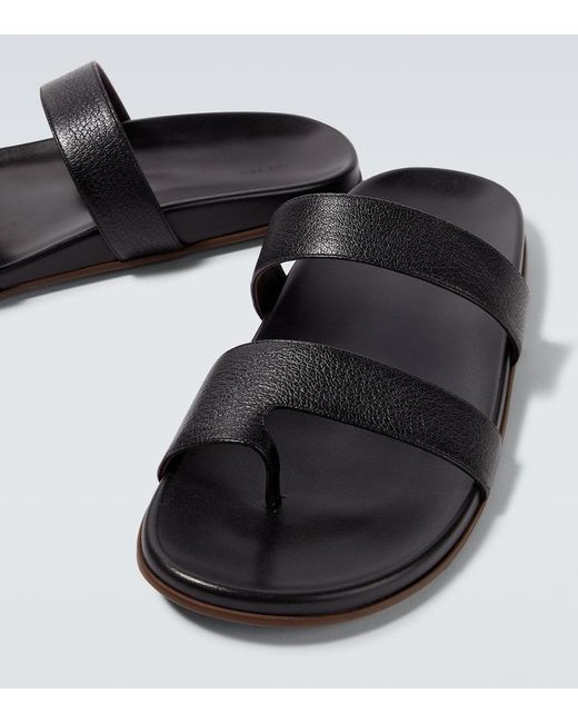 Sandalias Hugh De Piel The Row de hombre de color Black
