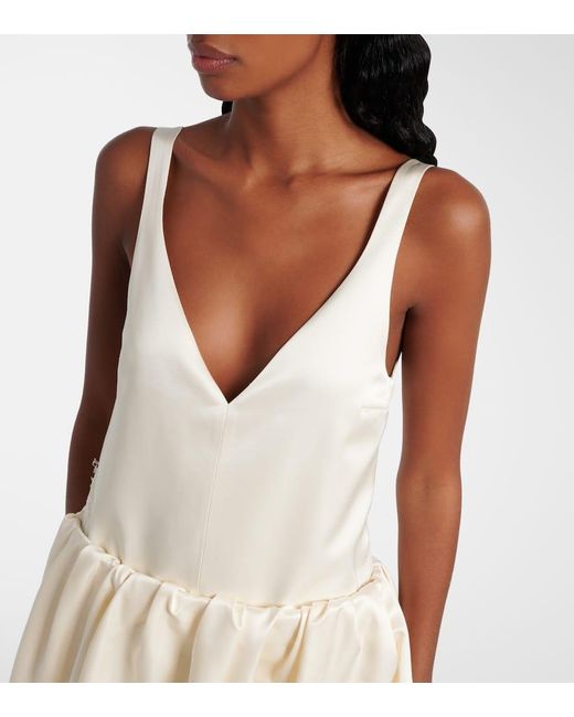 Vestido Con Encaje J.W. Anderson de color White