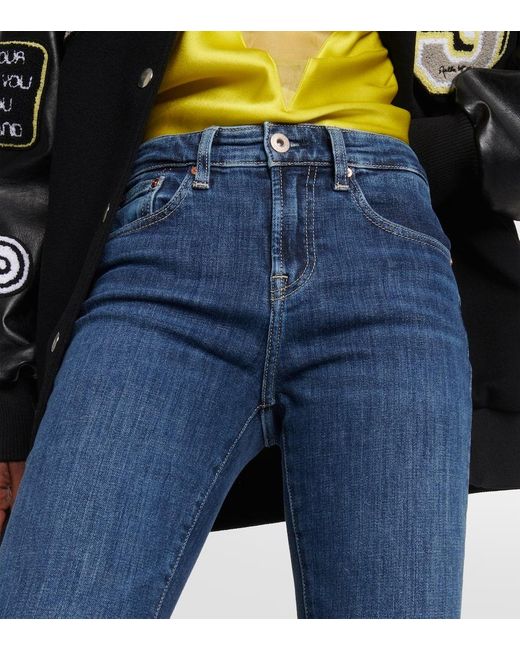 Jeans Bootcut Sophie A Vita Media di AG Jeans in Blue