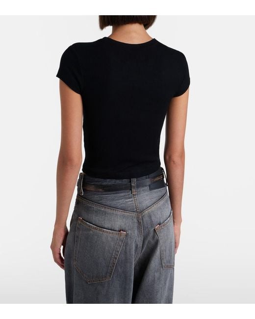 Vivienne Westwood Black Baby Peru Orb Jersey T-Shirt