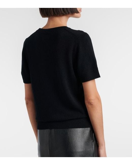 Jersey De Cachemir Jardin Des Orangers de color Black