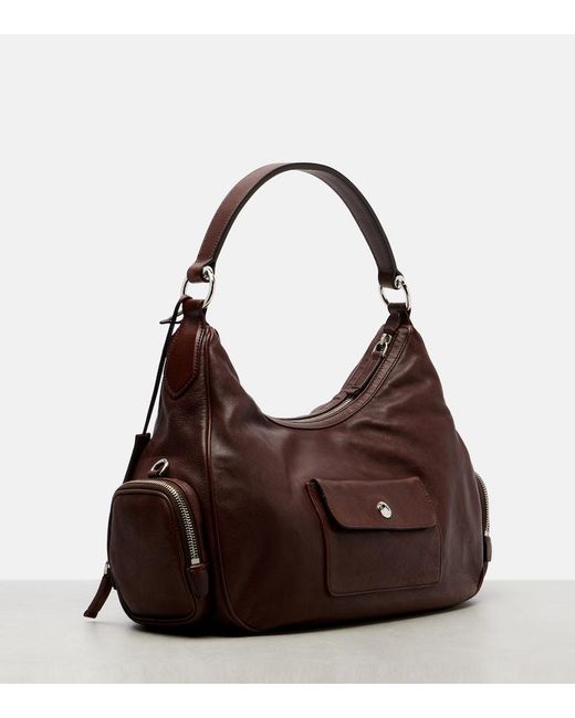 Borsa A Spalla Medium di Prada in Brown