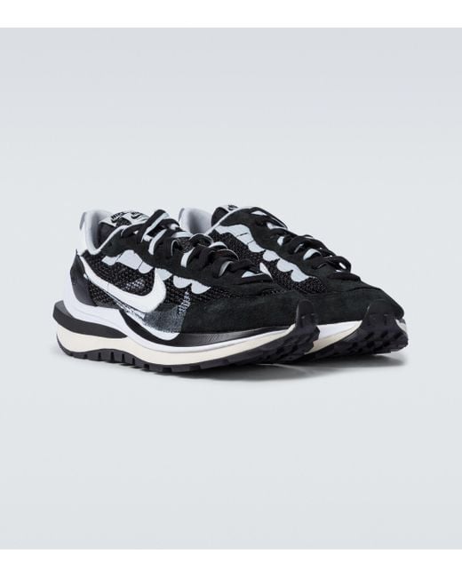 Nike X Sacai Vaporwaffle Sneakers in Black for Men | Lyst