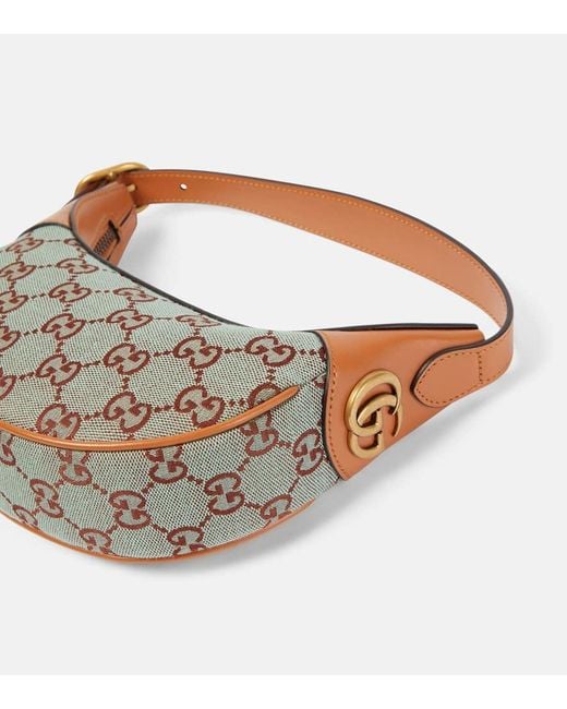 Gucci Metallic Ophidia Super Mini GG Canvas Shoulder Bag