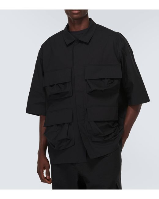 X Adidas – Chemise en coton melange Y-3 pour homme en coloris Black