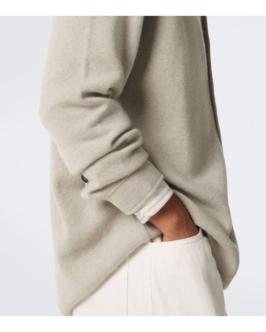 LeKasha Natural Minsk Cashmere Cardigan for men