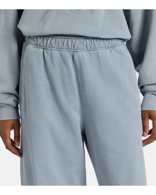 Citizens of Humanity Blue Miro Cotton Fleece Sweatpants