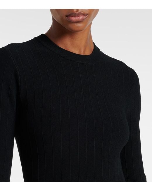 Jonathan Simkhai Black Pruitt Embellished Midi Dress