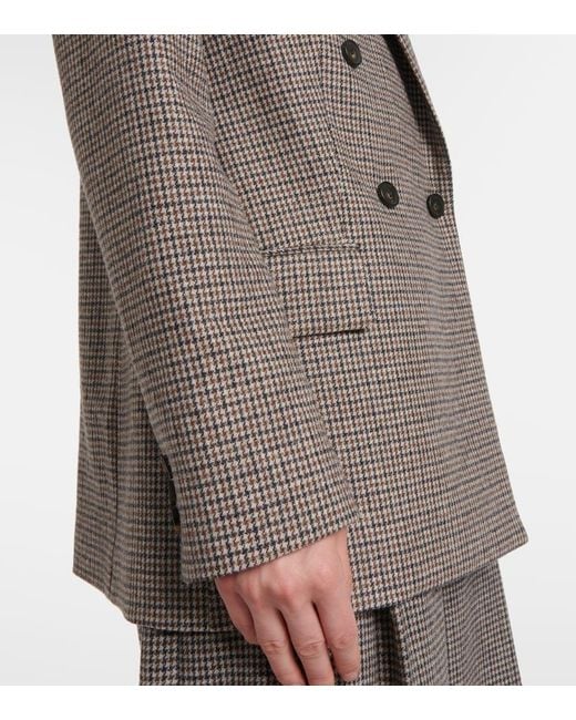 Vince Brown Houndstooth Blazer