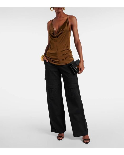 Tom Ford Brown Jersey Tank Top