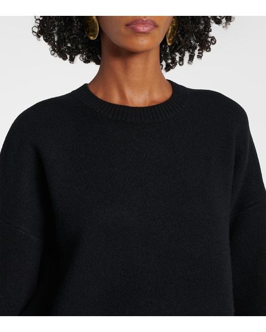 Totême  Blue Wool And Cashmere-Blend Sweater