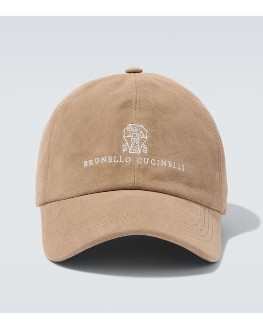 Cappello Da Baseball di Brunello Cucinelli in Natural da Uomo