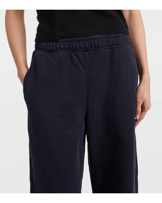 Citizens of Humanity Blue Miro Cotton Fleece Sweatpants
