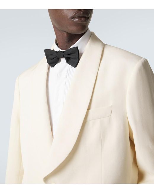 Bode Natural Single-Breasted Suit Jacket for men