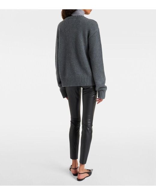 Wolford Black Edie Logo Leggings