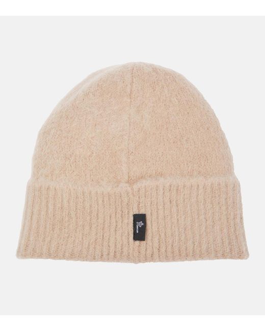3 MONCLER GRENOBLE Natural Alpaca And Wool-blend Beanie