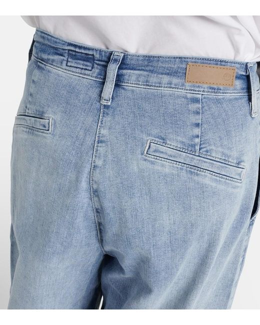 Jeans anchos Stella de tiro alto AG Jeans de color Blue