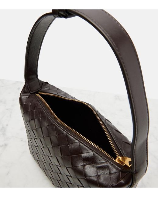 Bottega Veneta Black Tote Bag Wallace Mini Aus Leder