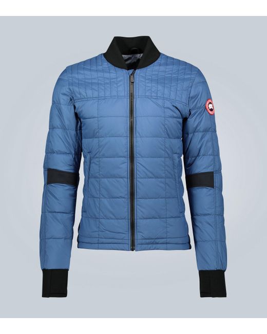Canada Goose Blue Dunham Quilted Ripstop Jacket for men