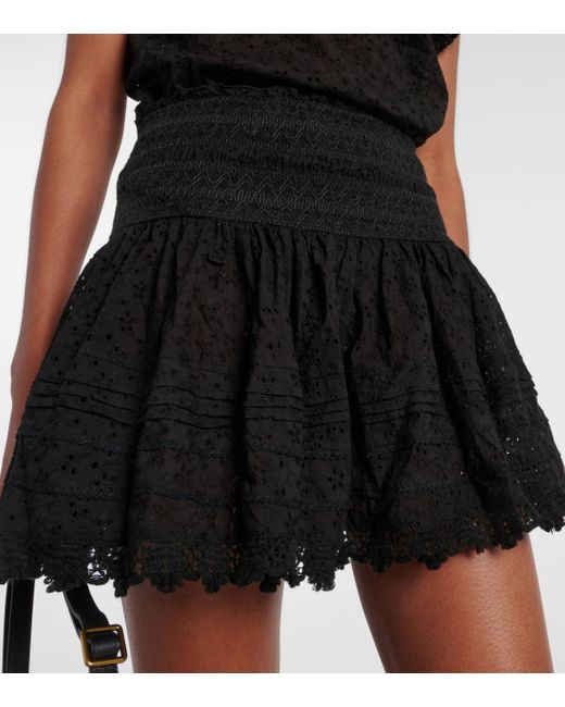 Mini-jupe Galia Poupette en coloris Black