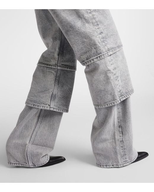 Jeans regular Multi Cuff di Y. Project in Gray